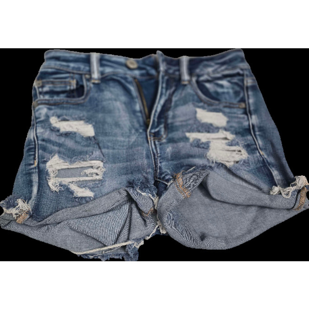 Distressed American eagle shorts